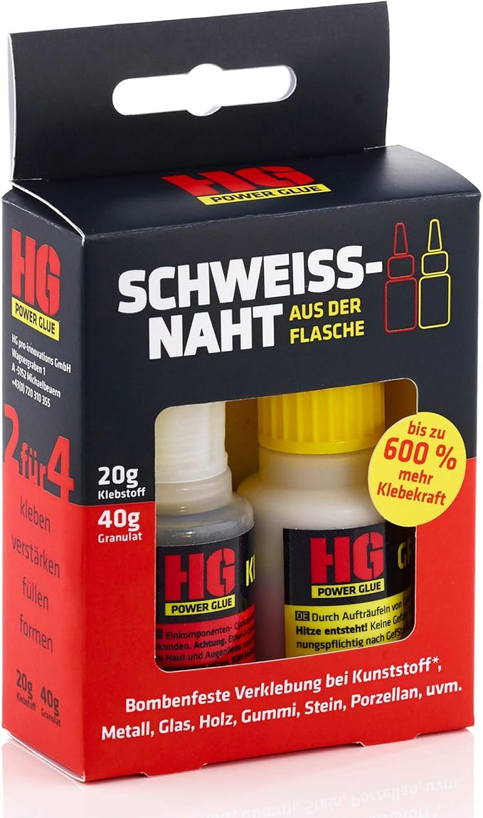 HG POWER GLUE The Weld Seam from The Bottle Professional Repair