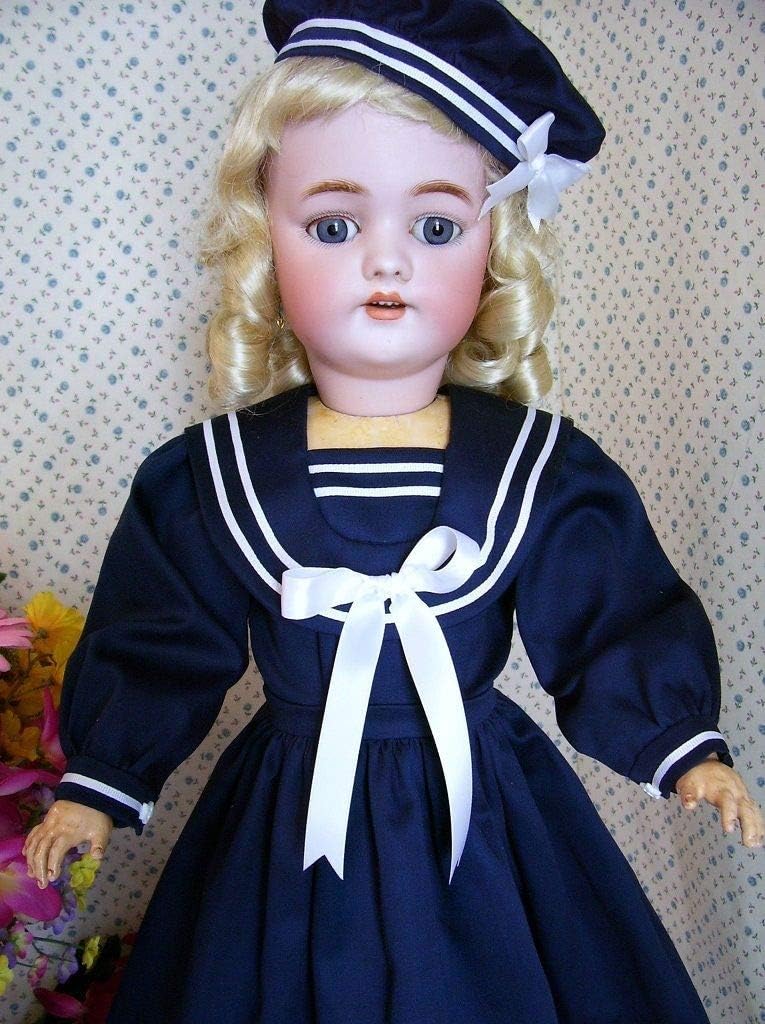 antique sailor doll