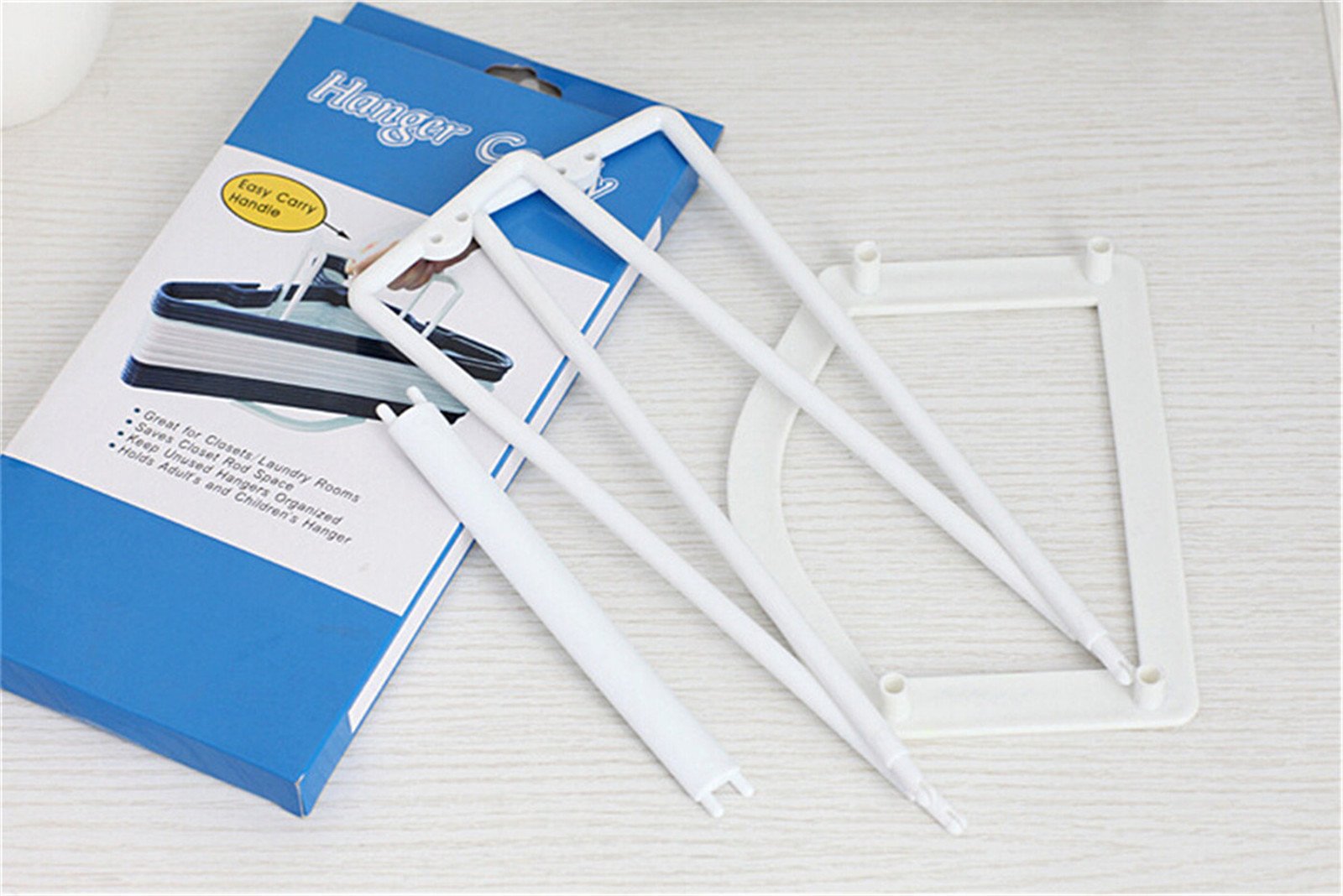 HAKDAY Hanger Caddy White