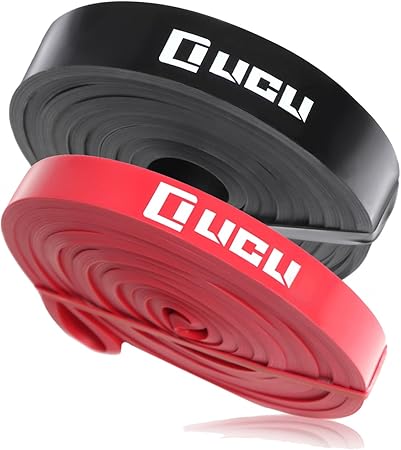 Amazon Licli トレーニングチューブ フィットネス エクササイズ ストレッチ 筋トレ チューブ ゴム バンド ソフト レギュラー ハード スーパーハード 腹筋 背筋 足 ダイエット 4タイプ 2色 4色 セット 2色セット ブラック レッド Licli リクライ