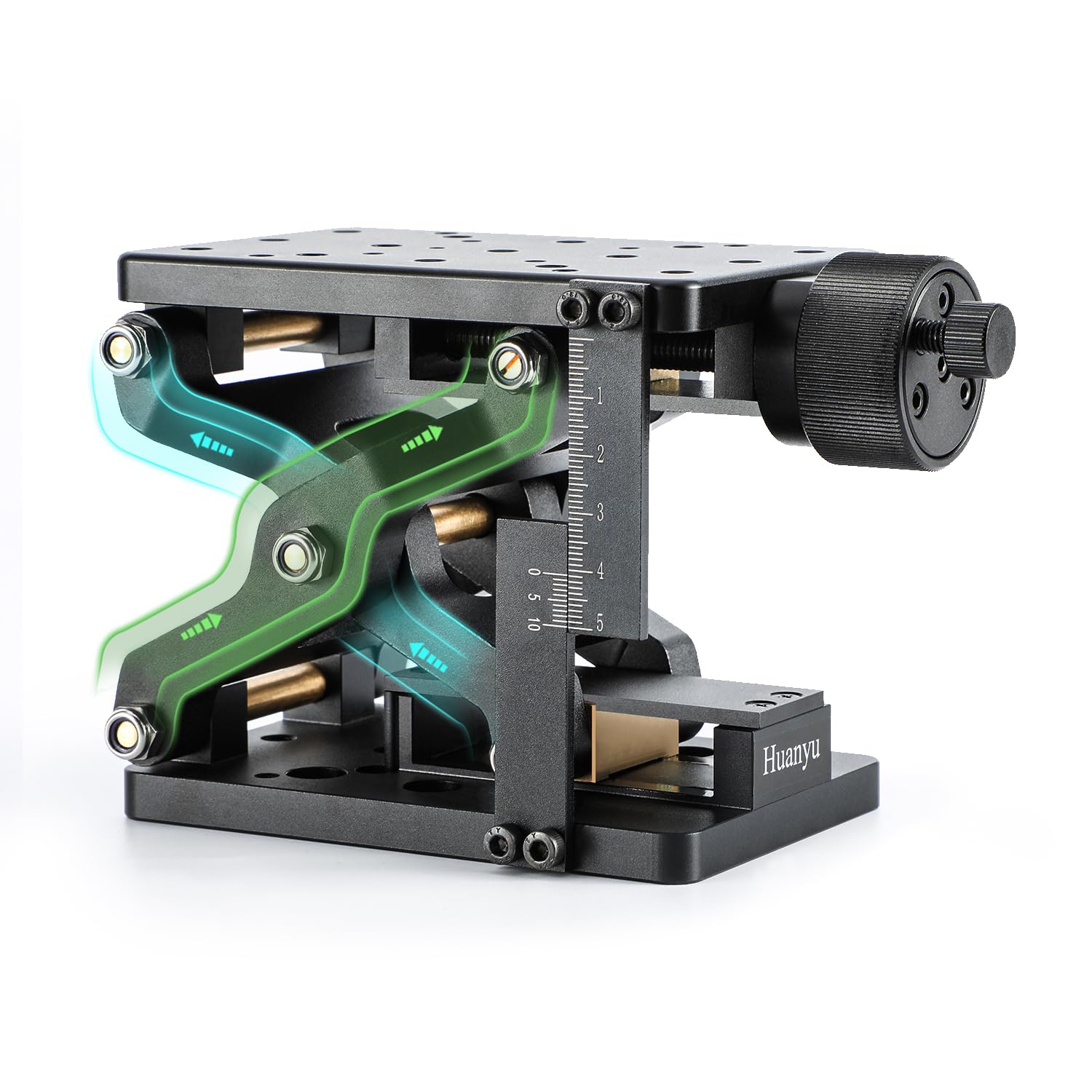 Sliding Platform Set Mua Huanyu Z-Axis Manual Lift Platform 60mm High Precise Optical ...