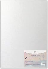 Habercrafts A3 Canvas Panel 100% Cotton 3x Primed Ready To Use 1 Board