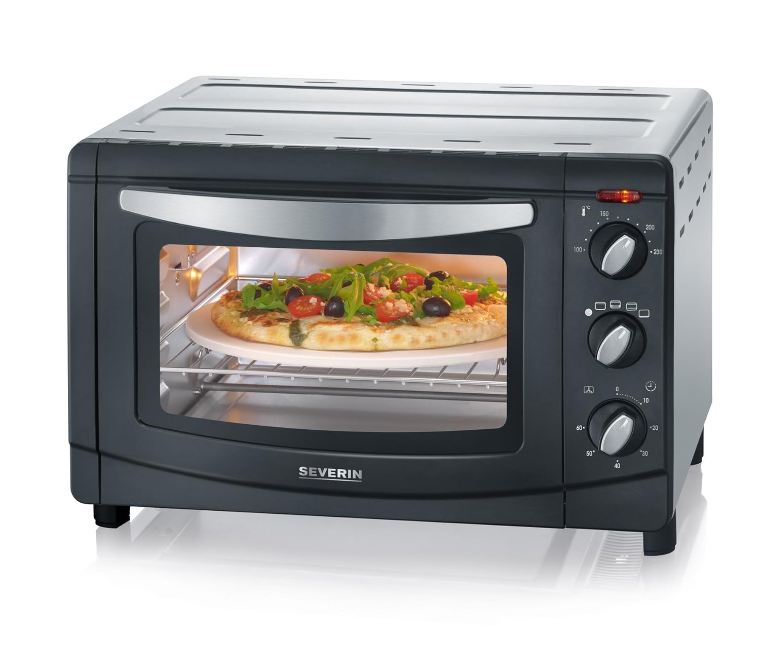 Severin TO 2061 - Horno tostador con convección, color negro y ...