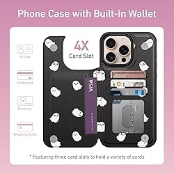 Goodon for iPhone 16 Pro Max Case Wallet - Flip