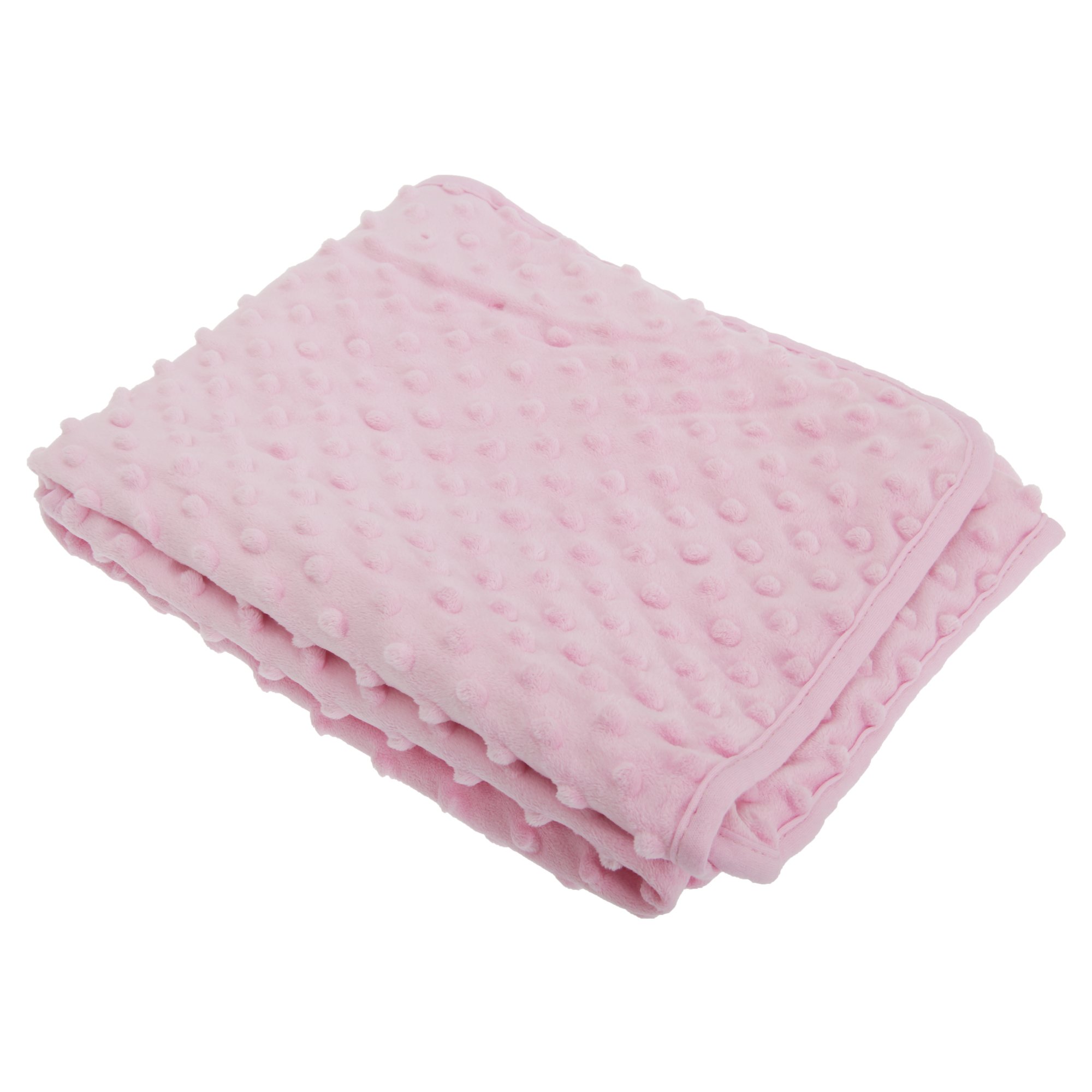Baby Boys/Girls Bobble Texture Blanket (75cm x 90cm) (Pink)
