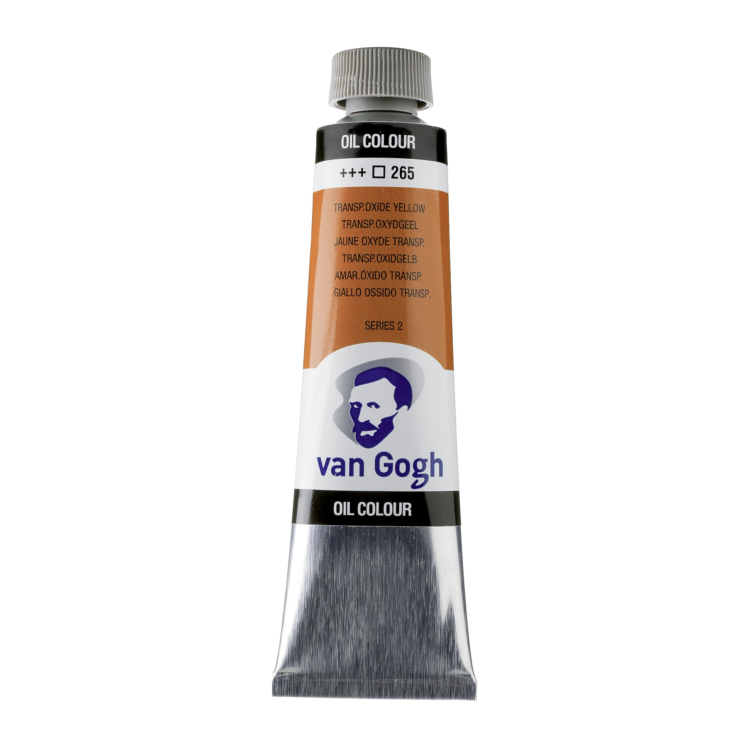 Van Gogh Oil Colour Paint, 40ml Tube, Transparent Oxide Yellow 265