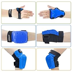 MammyGol Boys Knee Pads Elbow Pads Wrist Guards set