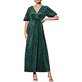 Sissyaki Women's Velvet Formal Dresses for Wedding Guest 2025 Fall Winter Dress