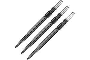 TARGET Darts Swiss Point Dart Points, RVE (3 Pack Set of Tips) 26MM/30MM/35MM/40MM – Gold/Silver/Black | Change Dart Points, Swiss Storm Points, Professional Darts Accessories