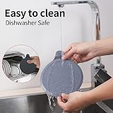 Tomario 2 Pack Silicone Bathtub Stopper 6 Extra Large Sink Plug view 4