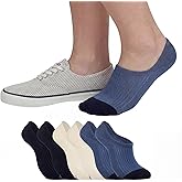 Sperry Women’s 6-Pack Super No Show Socks – Moisture-Wicking, Lightweight, No Slip Invisible Low Cut Liner Socks for Sneakers