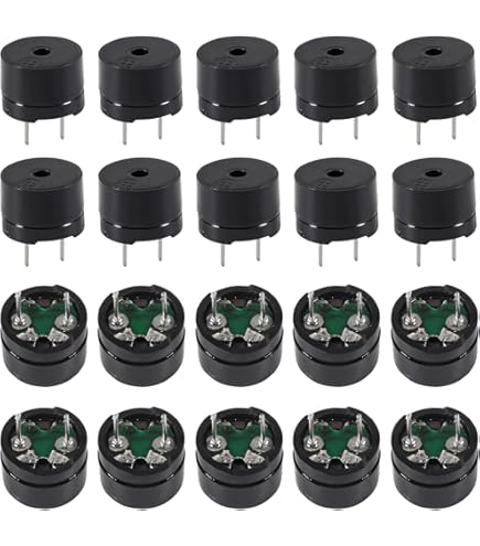 Buzzer Électronique Continu AC 200-220V 60dB - Signal Acoustique Puissant Et Compact