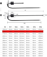 KAOLALI 316 Stainless Fuel Level Sensor 150-1000mm 0-190ohm 5 Hole SAE view 3