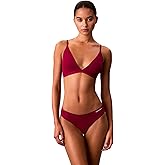 Calvin Klein Womens Form to Body Lightly Lined Triangle Bralette