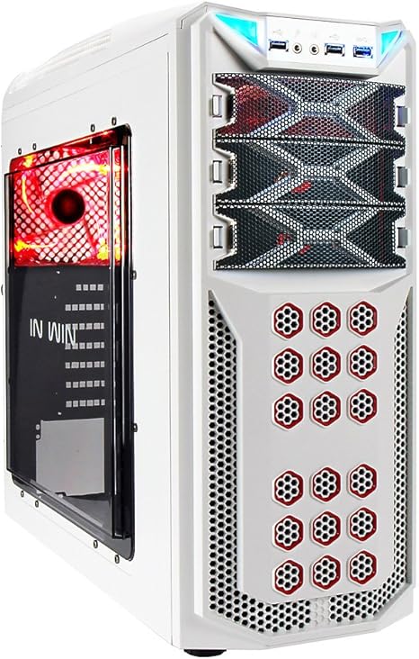 In Win GT1 - Caja de Ordenador de sobremesa, Blanco: Amazon.es: Informática