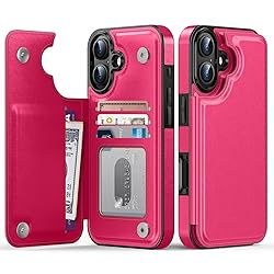 Goodon for iPhone 16 Plus Case Wallet - Flip Folio