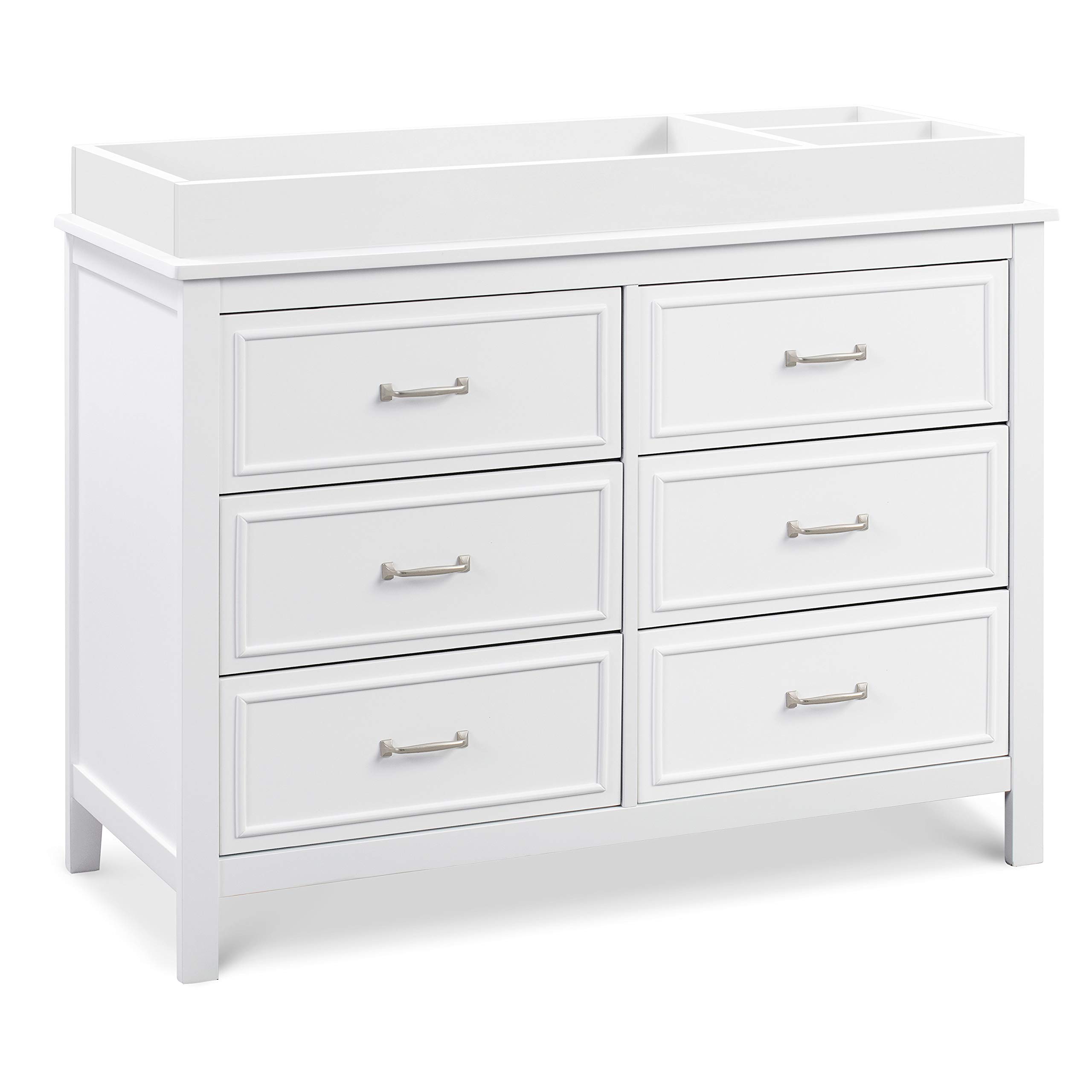 DaVinci Charlie 6-Drawer Dresser in White