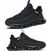 GSLMOLN Men's Walking Running Shoes Lightweight Non-Slip Fashion Casual Sneakers Athletic Breathable Mesh Tennis Sneakers Jogging Cross Training