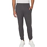 Hanes Men's Cotton Jersey Jogger, Knit Sweatpants with Pockets, Jogger, Cinched Cuff and Straight Leg