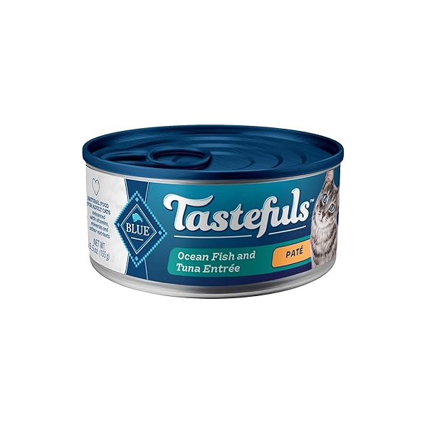 BLUE BUFFALO TASTEFULS WET CAT FOOD PATÉ, MADE...