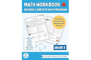 Ontario Grade 8 Math Workbook: The Only Full-Year Workbook That Covers Every Ontario Math Expectation Across All Five Strands