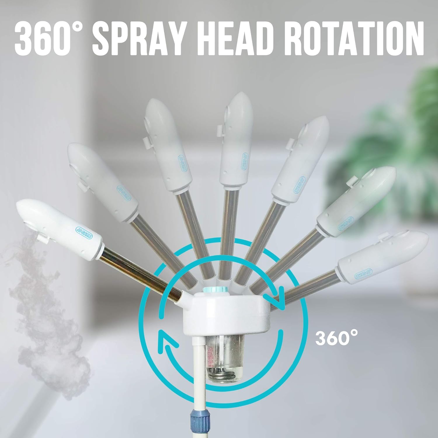 [UPGRADED] Ozone Facial Steamer, Spa Facial Steamer with Herbal and Aromatherapy, Professional Spa Salon Face Steamer, Hot Mist Facial Vaporizer for Deep Cleansing, Skin Care & Esthetician Supplies: Beauty