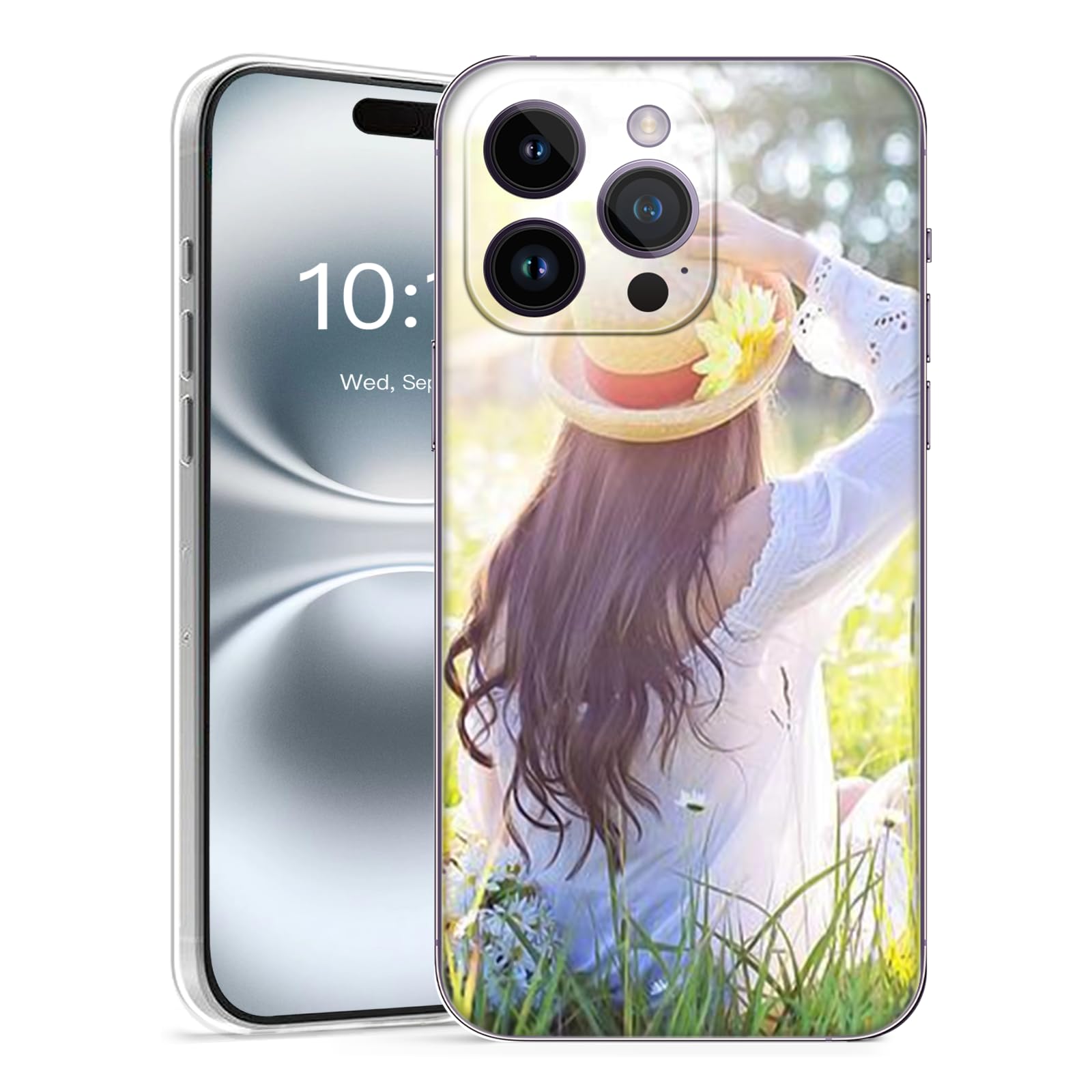 SHOISOWO Custom Photo Cases for iPhone 17 16 15 14 13 12 11 Pro/Pro Max/Plus/Air/Mini – Made in USA, Custom Design, Shockproof Protection, Express Your Style, Unique Gift for Family Friends, 1Photo