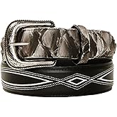 Cody James Men's Exotic Pirarucu Billet Belt - CJAHO24BT17-GY 46