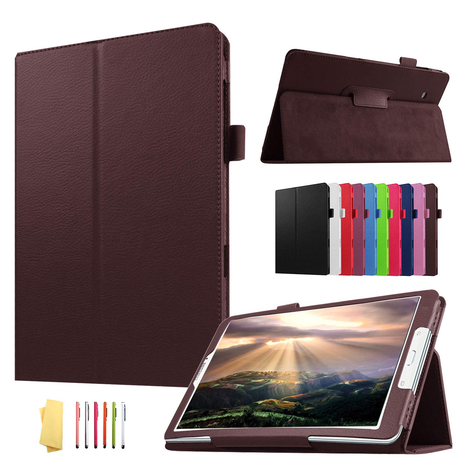 UUcovers Folio Case for Samsung Galaxy Tab E