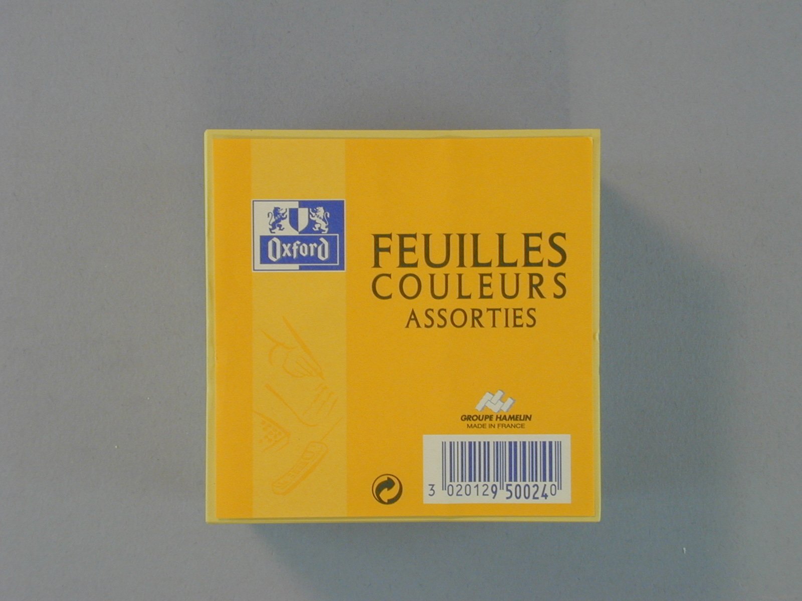 Cambridge Block Memo Pad Assorted Colours 9 x 9 cm Assortis Recharge