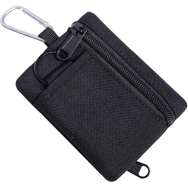 KOSMCCO Poche de rangement avec clip de blocage RFID