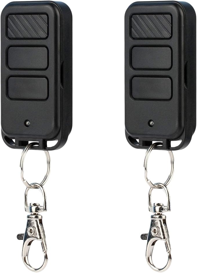 2 for Liftmaster 371LM 373LM Keychain Garage Door Opener Remote (2005