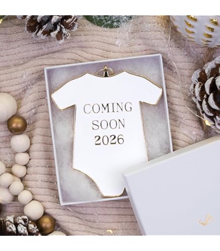 Hallmark Ornamento Di Natale A Forma Di Cicogna – Hello Sweet Babe – Annuncio Gravidanza