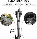 ROCKBROS Bike Frame Bag 4L Waterproof Triangle Top Tube Pouch Black view 3