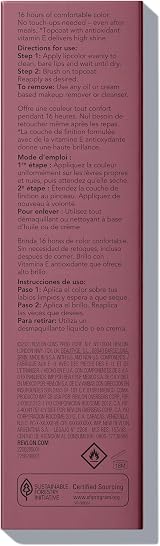 Revlon ColorStay Overtime Lipcolour Plum/Berry Longwear Liquid Lipstick Gloss view 8