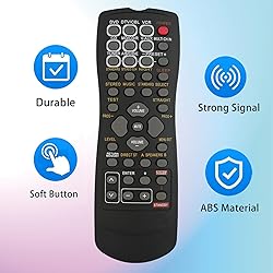 Replacement Remote Control for Yamaha RX-V430