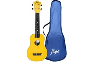 Flight Travel Soprano Ukulele - Yellow (TUS-35YW)