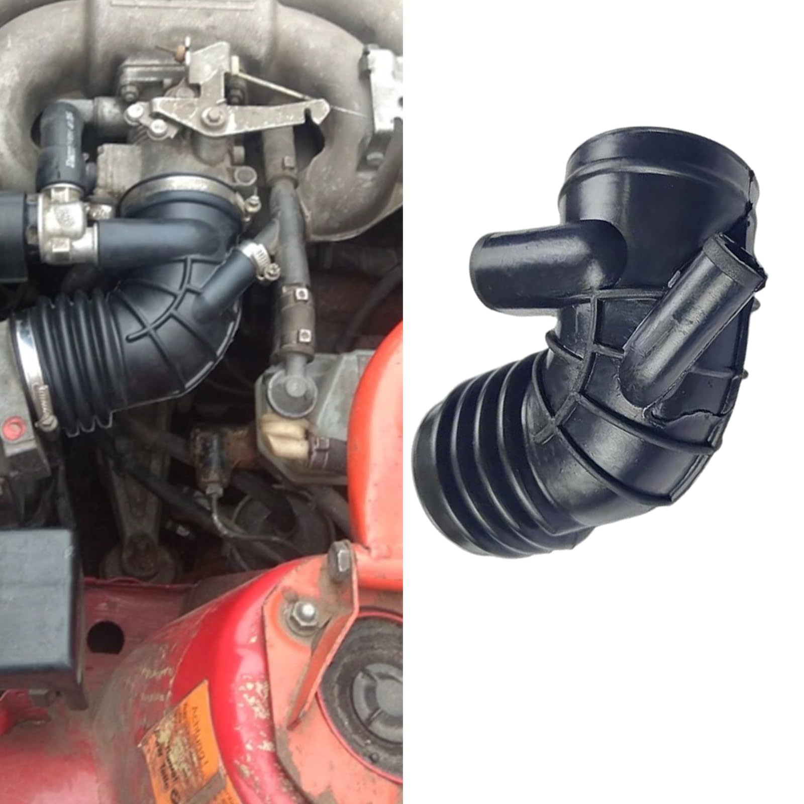 Photo 1 of 13711708800 Air Filter Intake Manifold 1983-1997 Compatible with BMW 3 Series M20 E30 320i 325i Replace# 13711726205 0011031267 ANTK1126 3001371107 19915 R19915 V200107