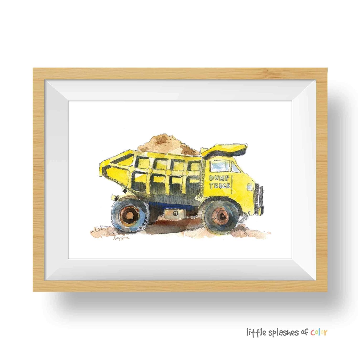 truck nursery decor