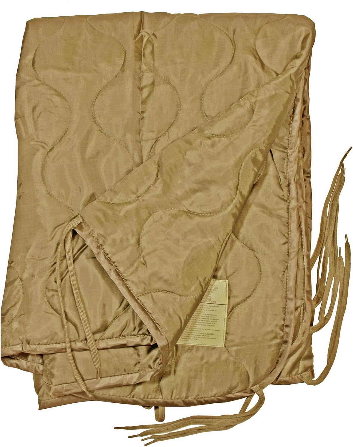 Mil-Tec Poncho Liner(STEPPDECKE), Coyote,210 x 150 cm, 210x150cm - Image 4