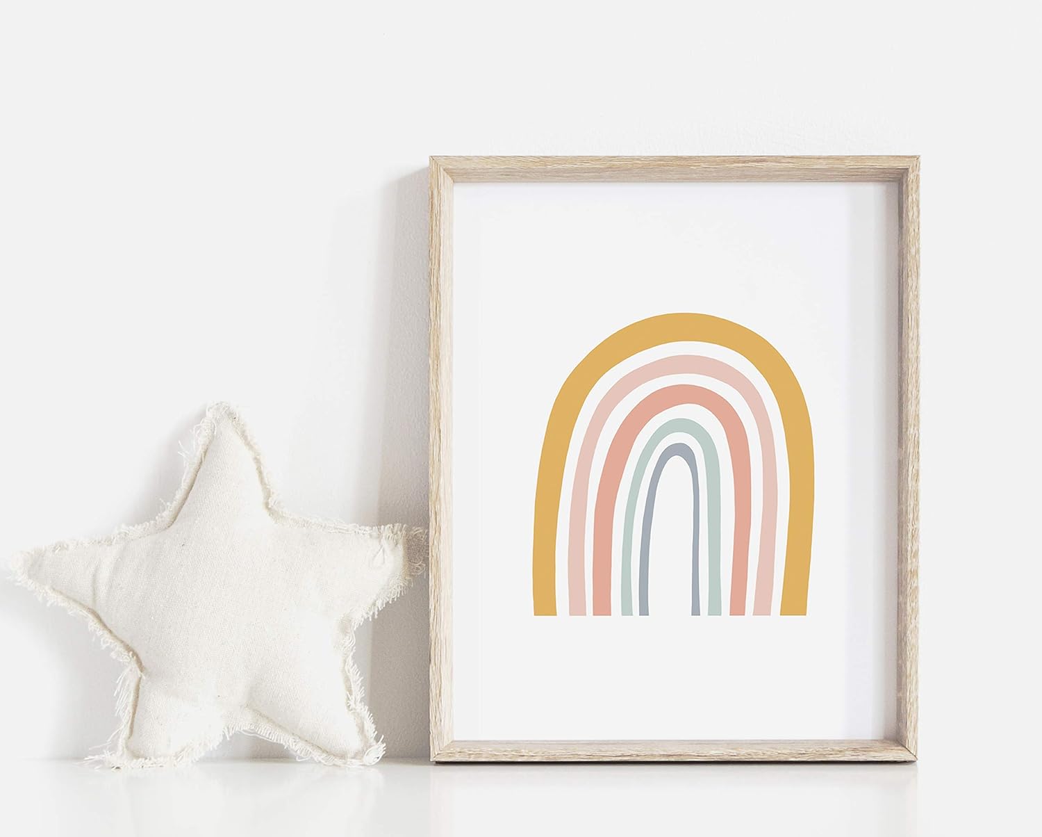 rainbow prints for nursery