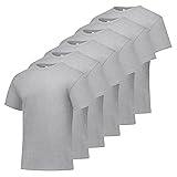 Hanes Mens Essentials Pack, Crewneck Cotton