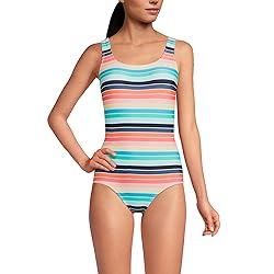 Lands' End Womens Chlorine Resistant Tugless Tank