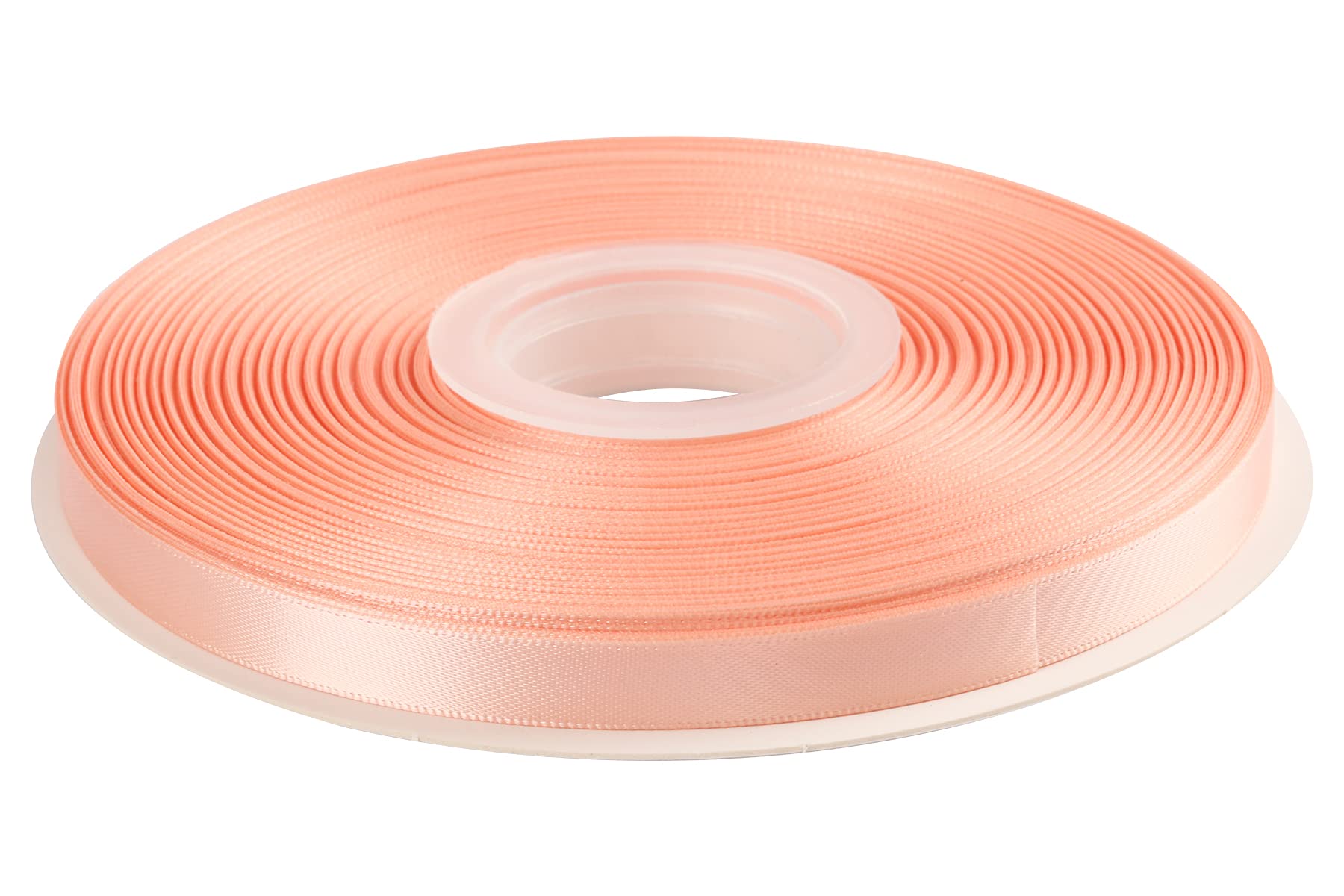 AVANAVA 9mm Wide Double Face Satin Ribbon - 45 Meters (203-Coral Pink)