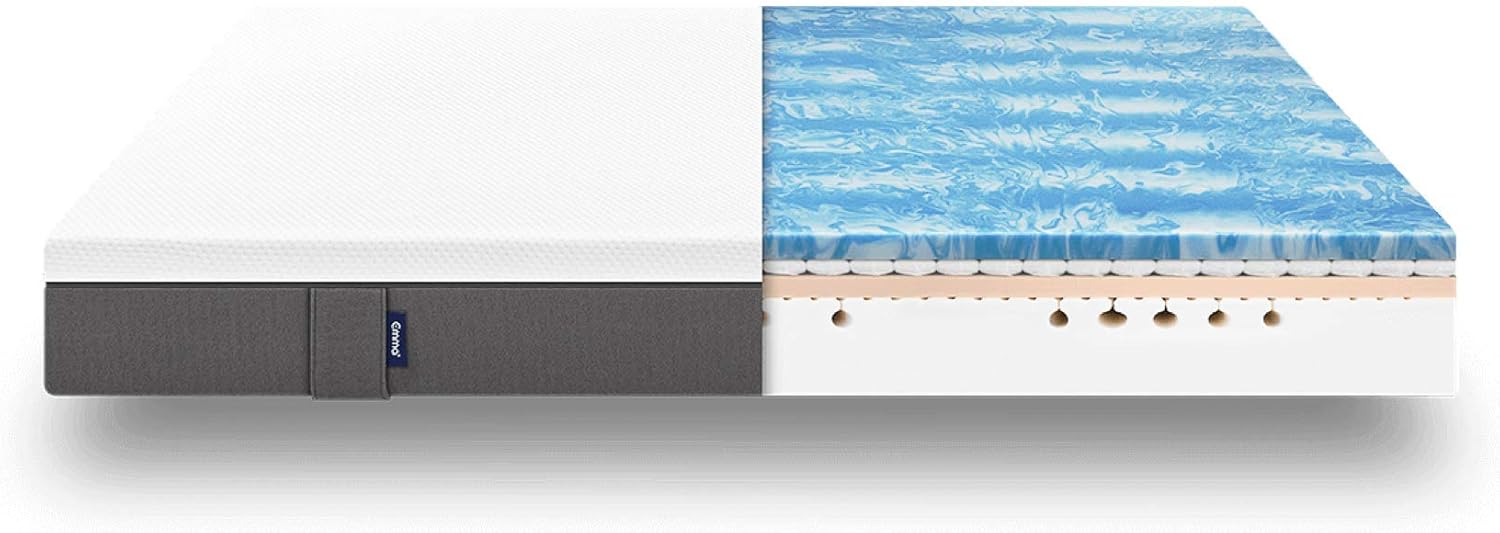 Emma Hybrid Double Mattress 135x190 cm 25 cm high Spring and Memory