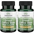 Swanson Full Spectrum Green Coffee Bean 400 Milligrams 60 Capsules (2 Pack)