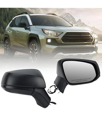 thumbnail image 2 of Passenger Side Mirror For RAV4 2019-2024 - Right Side With Turn Signal, BSM & Heat 2 of 10