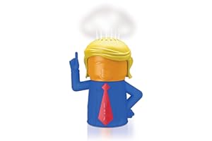 NEW METRO DESIGN Microwave Steam Cleaner Angry POTUS Presidential Blue, It's HUGE