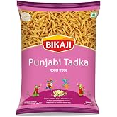 Bikaji Punjabi Tadka Snack Mix 7.05 oz (200g), Indian Namkeen | Bold spicy-crunchy mix with gram flour, premium spices, and oil; perfect for tea time, parties, or office snack breaks