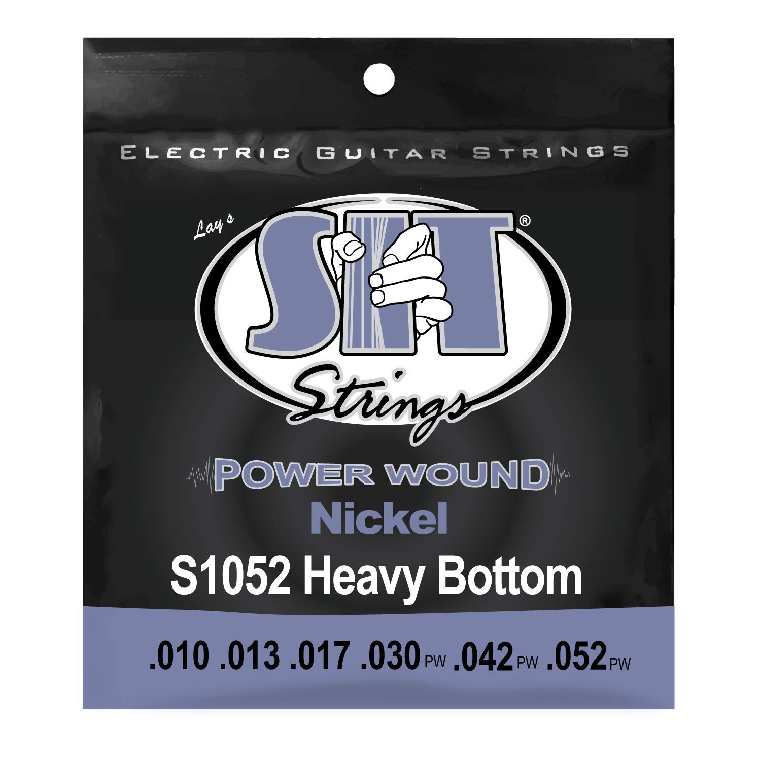 SIT 10-52 Powerwound Nickel Electric Heavy Bottom Guitar Strings